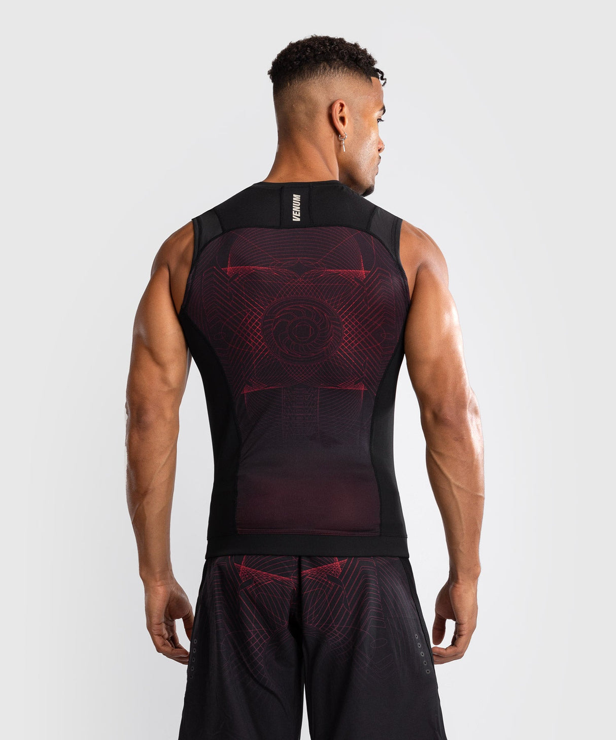 Venum Ärmelloses Rashguard G-Fit Air – Schwarz/Rot