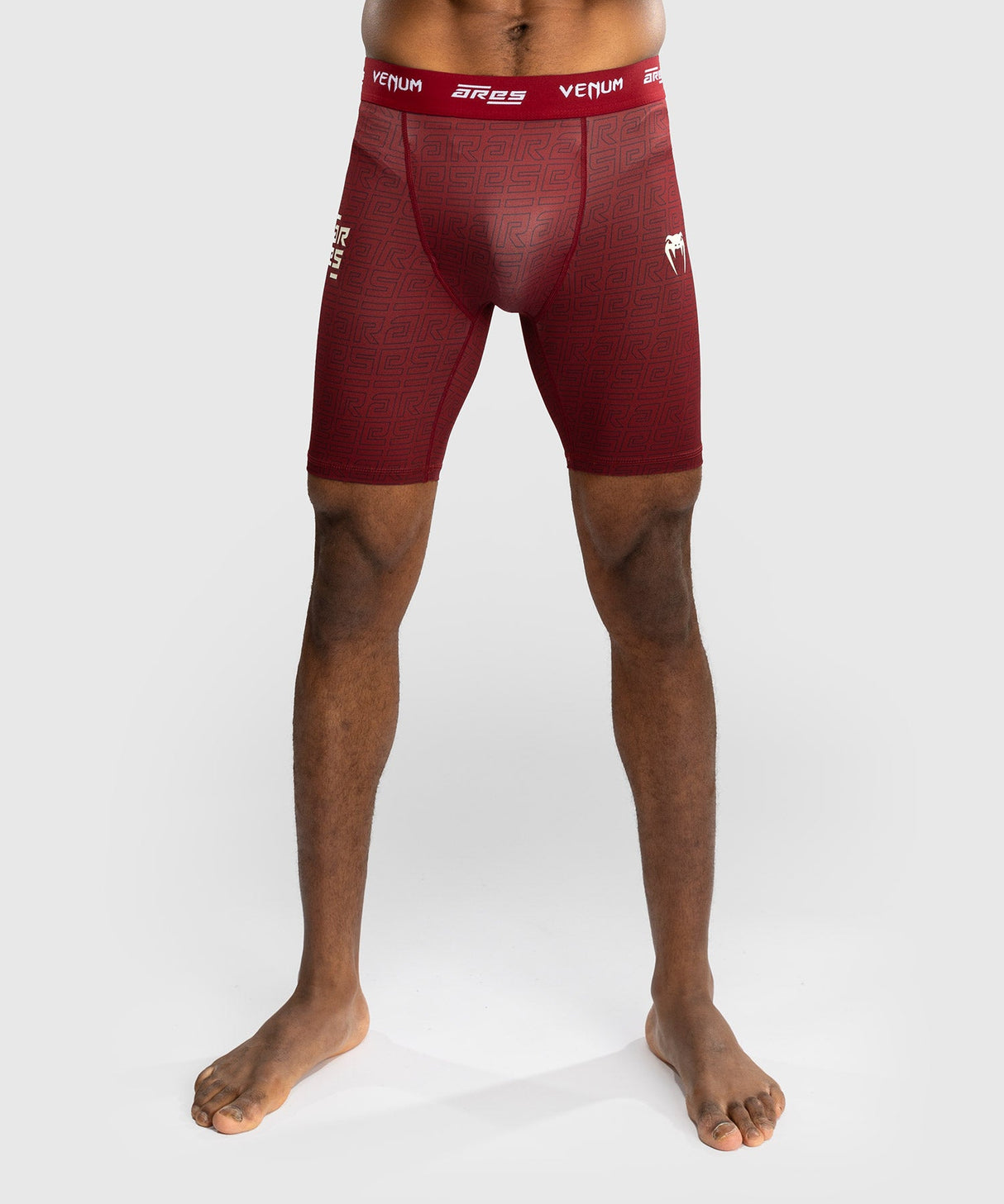 Venum x Ares Vale Tudo Shorts - Bordeauxrot