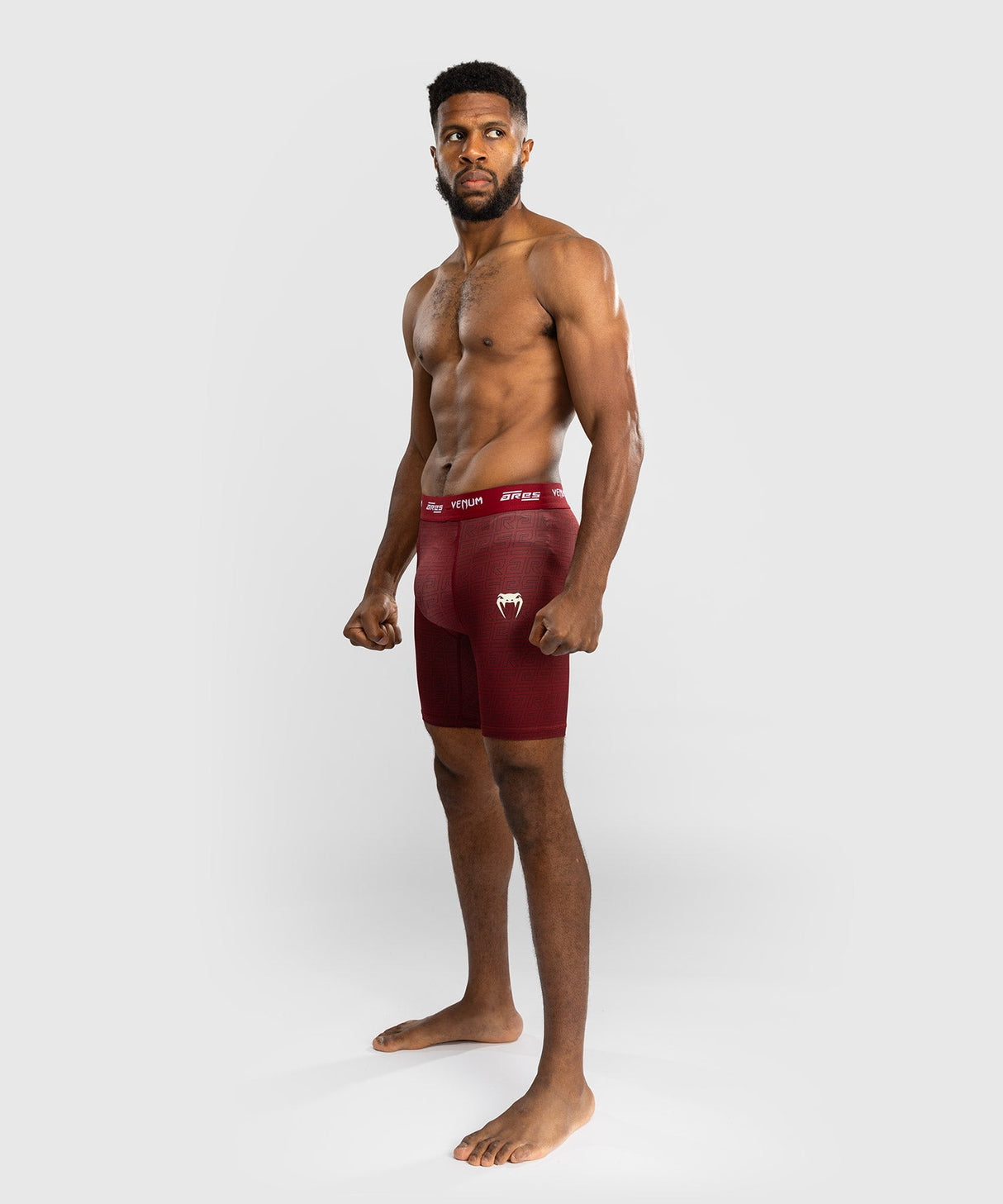 Venum x Ares Vale Tudo Shorts - Bordeauxrot