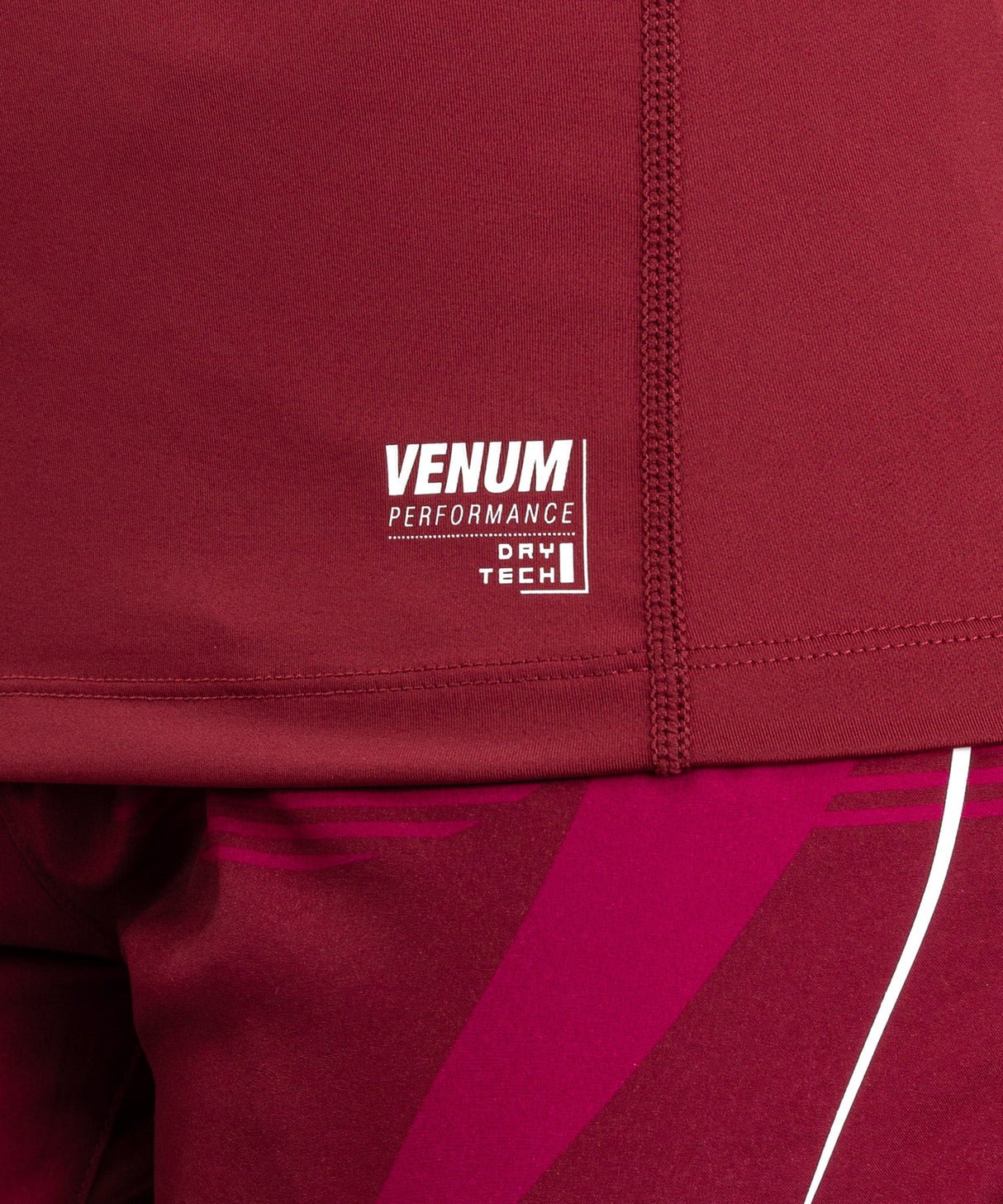 Venum Dry-Tech T-Shirt Adrenaline – Bordeauxrot