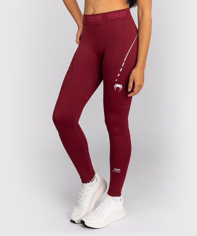 Venum Leggings Adrenaline – Bordeauxrot