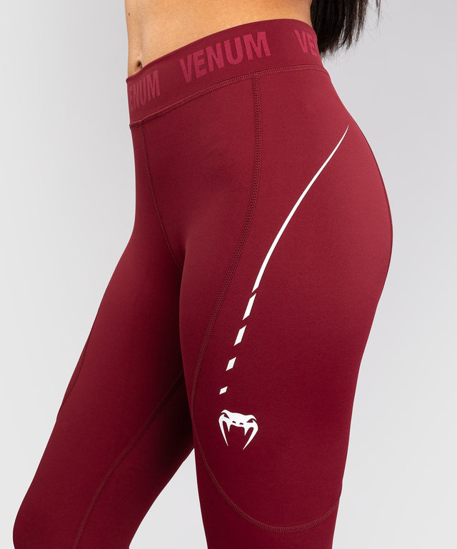 Venum Leggings Adrenaline – Bordeauxrot