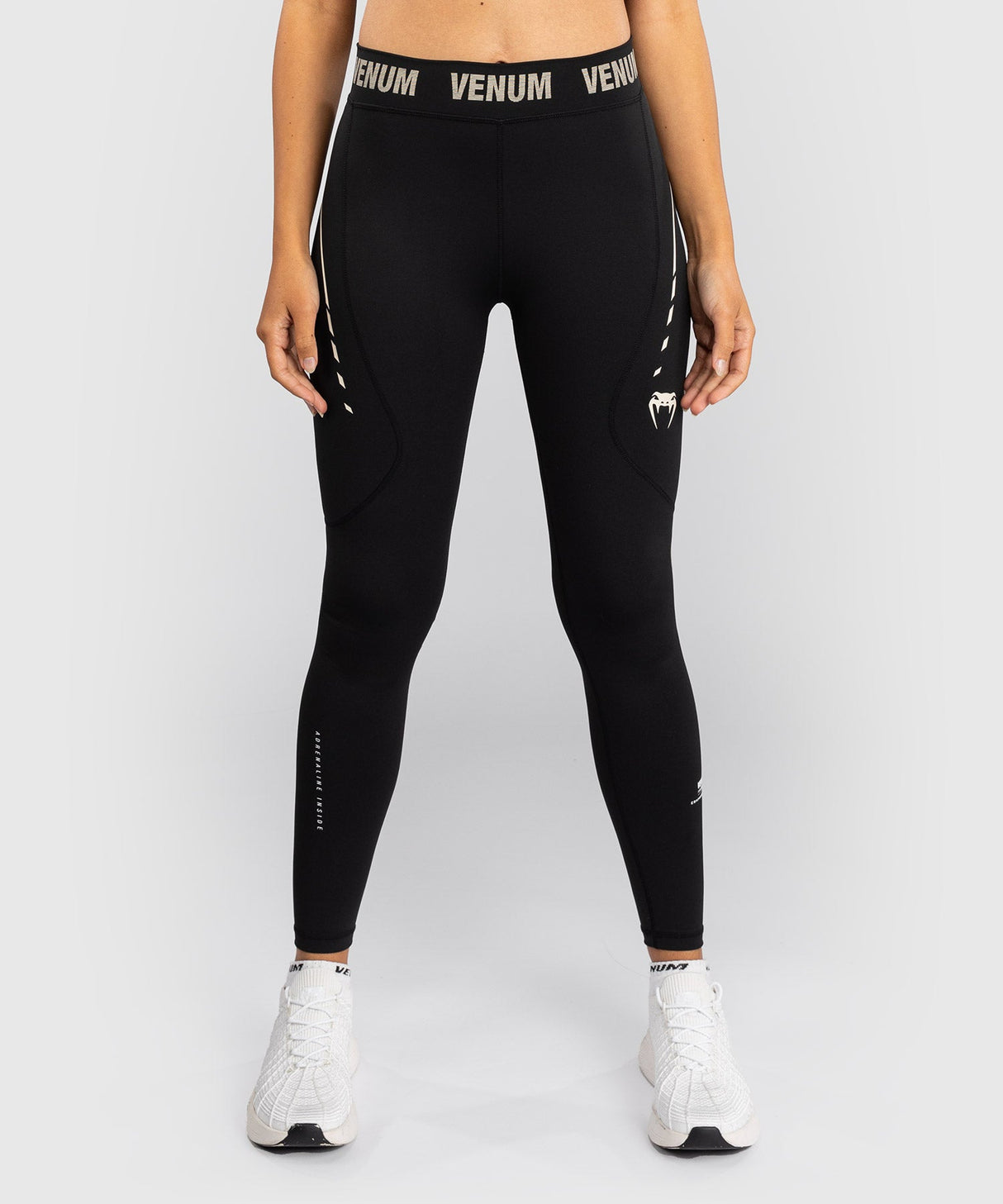 Venum Leggings Adrenaline – Schwarz/Elfenbein