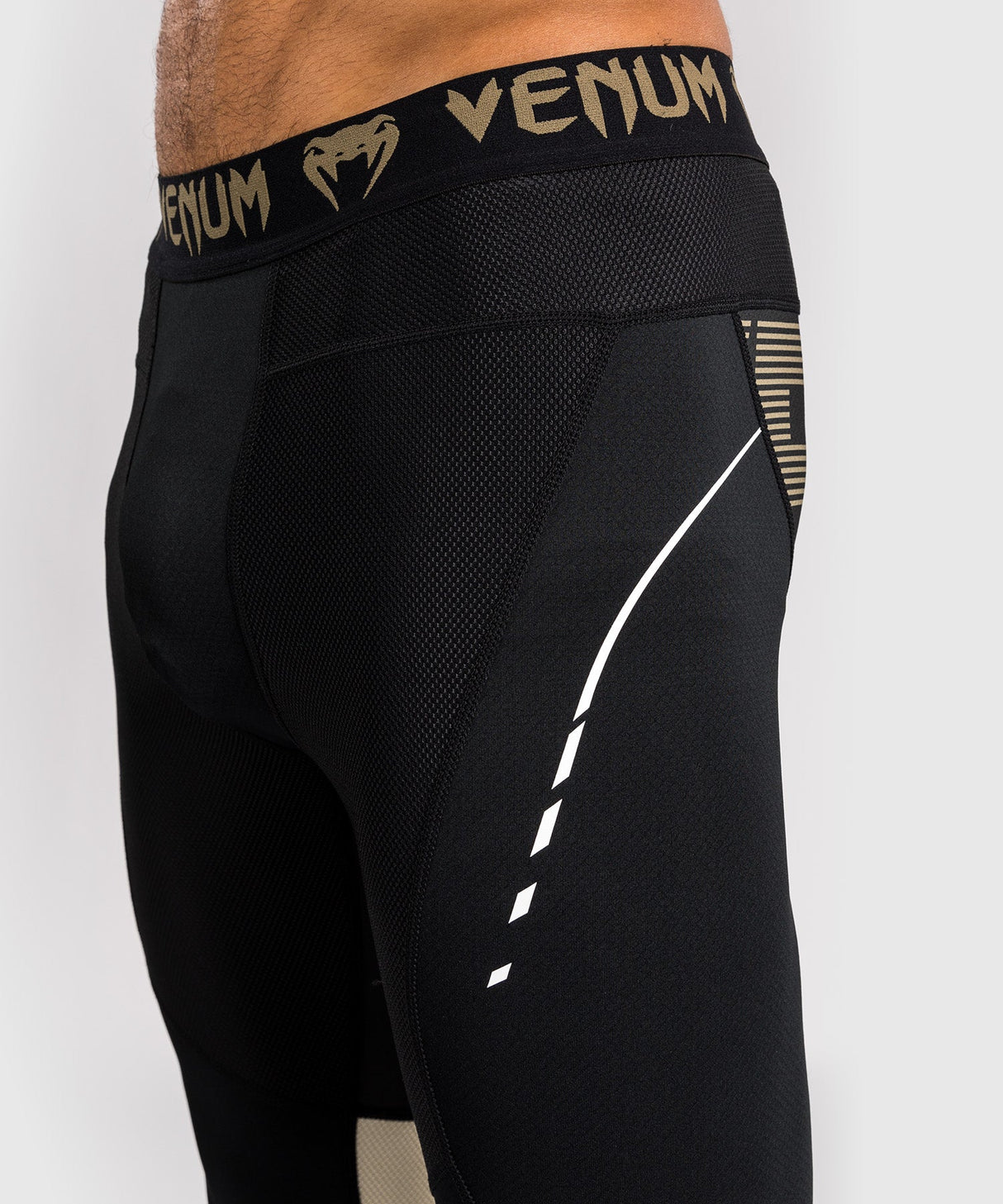 Venum Spats Adrenaline – Schwarz/Sand
