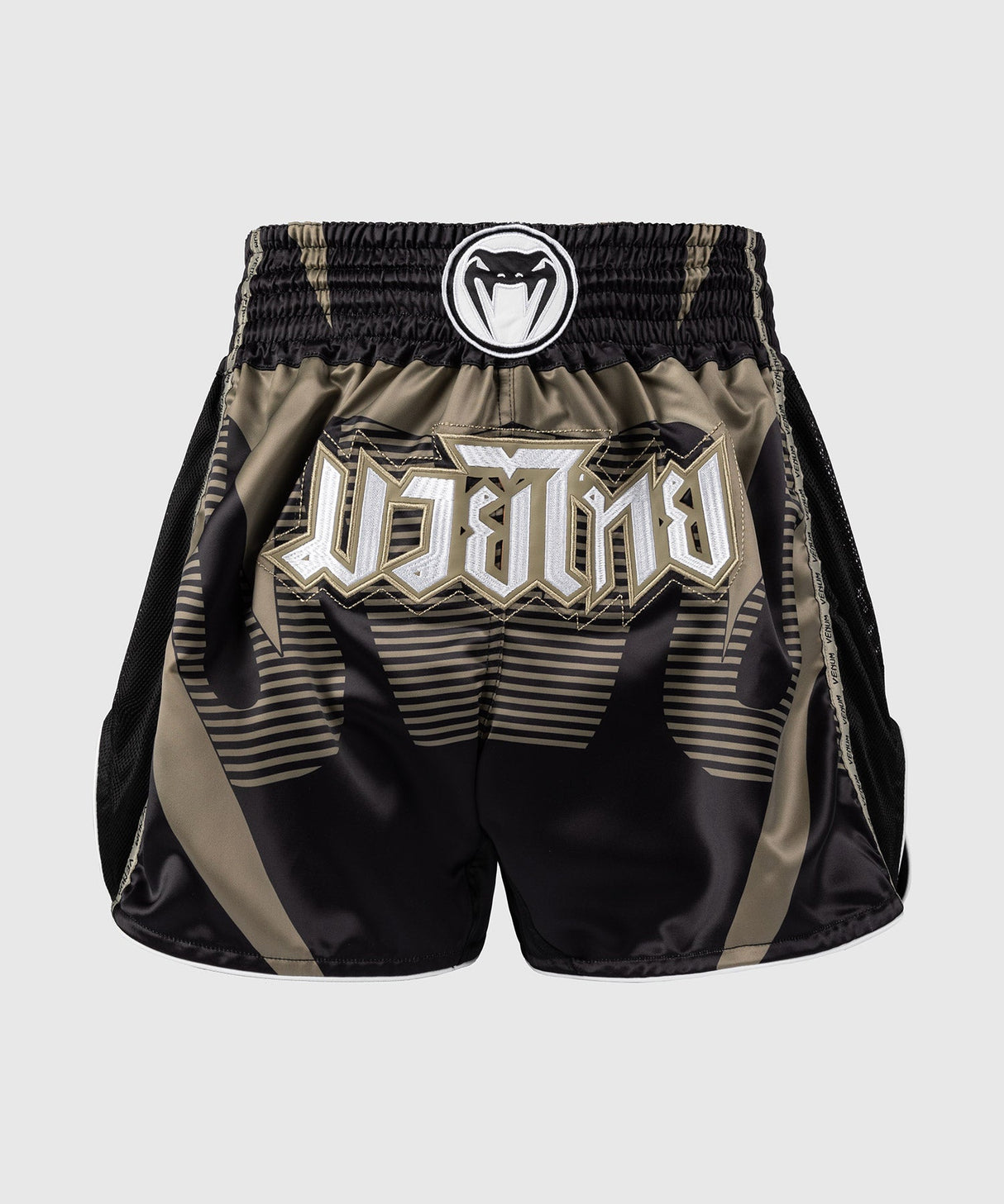 Venum Muay-Thai-Shorts Adrenaline – Schwarz/Sand