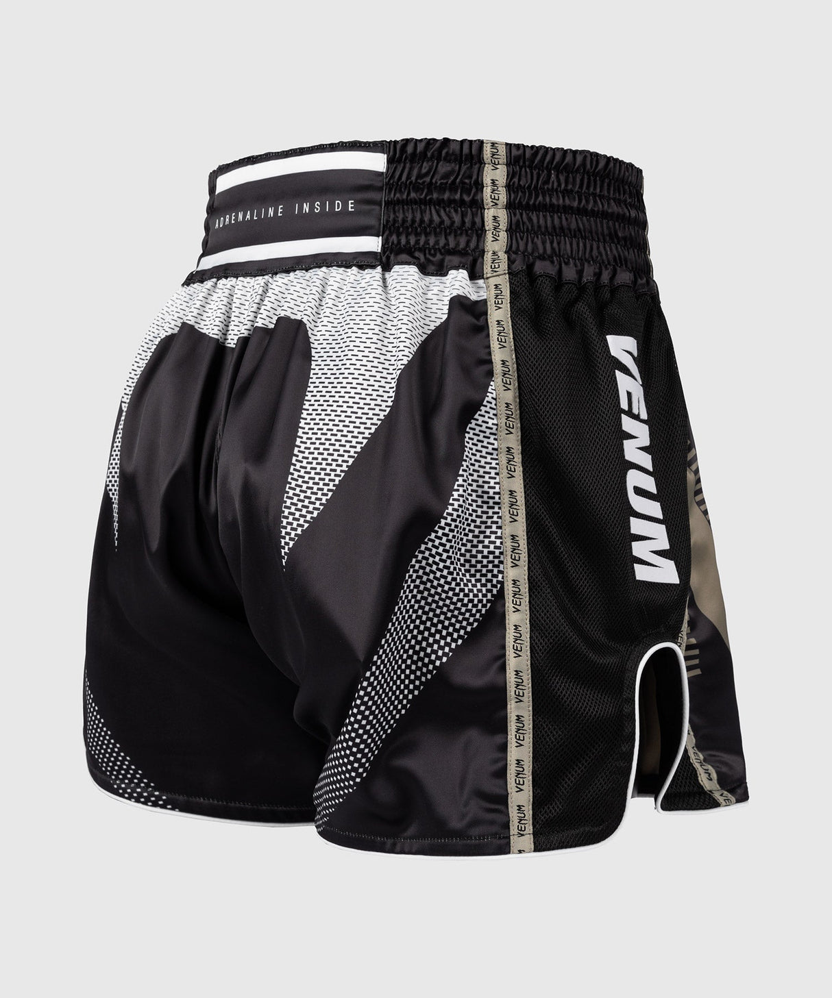 Venum Muay-Thai-Shorts Adrenaline – Schwarz/Sand