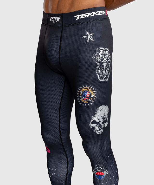 Venum x TEKKEN 8 Spats – Paul Phoenix – Schwarz/Blau