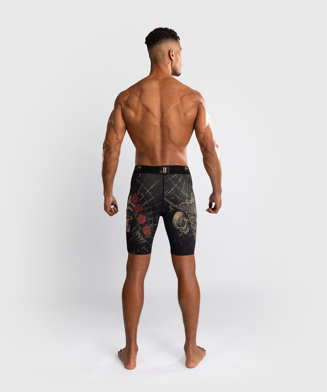 Venum Kompressionsshorts Santa Muerte 5.0 – Schwarz/Gold