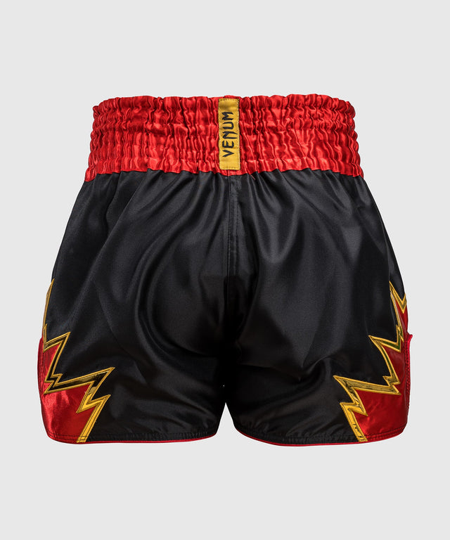 Venum Muay Thai Shorts Inferno – Schwarz/Rot/Gold