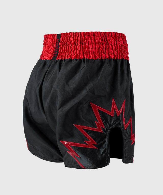 Venum Muay Thai Shorts Inferno - Anthrazitgrau/Rot