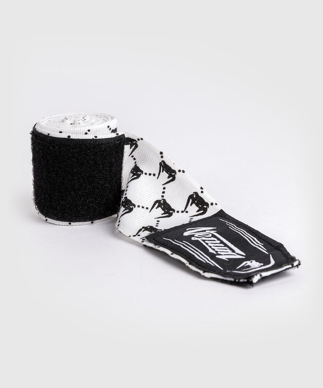 Venum Boxbandagen Monogramm – Weiss/Schwarz