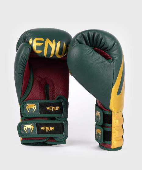 Venum Boxhandschuhe Reverso – Smaragd/Gold
