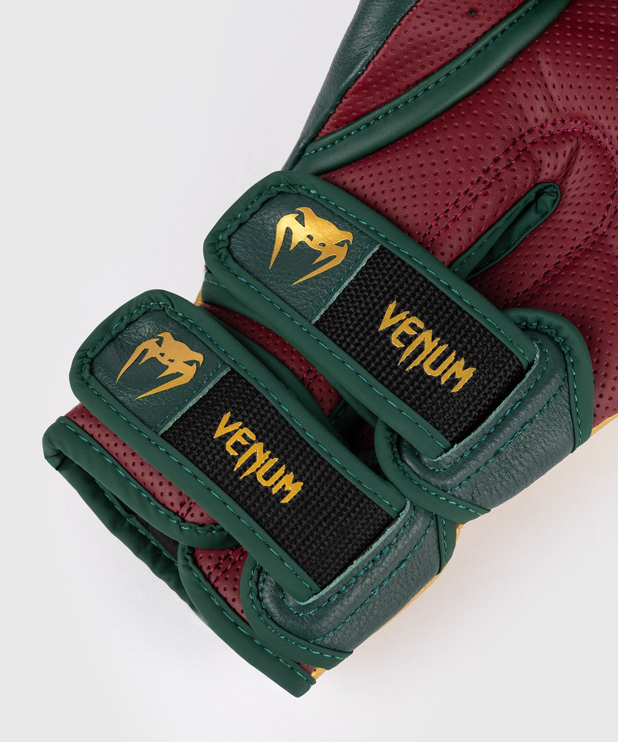 Venum Boxhandschuhe Reverso – Smaragd/Gold