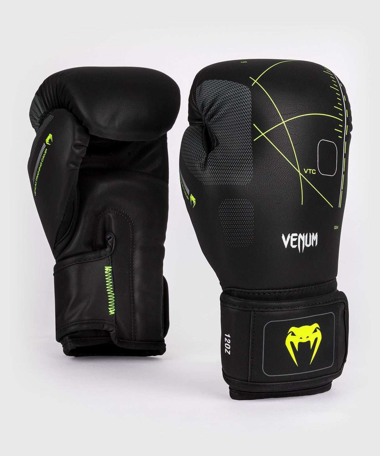 Venum Boxhandschuhe Training Camp 4.0 – Schwarz/Neongrün