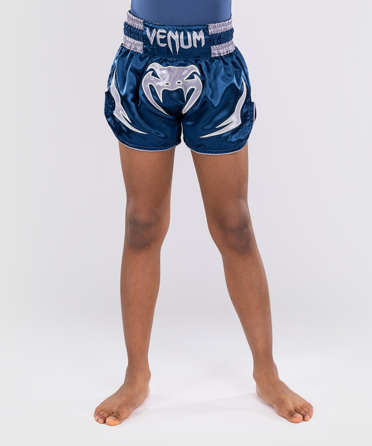 Venum Muay Thai Shorts Inferno Kinder - Blau