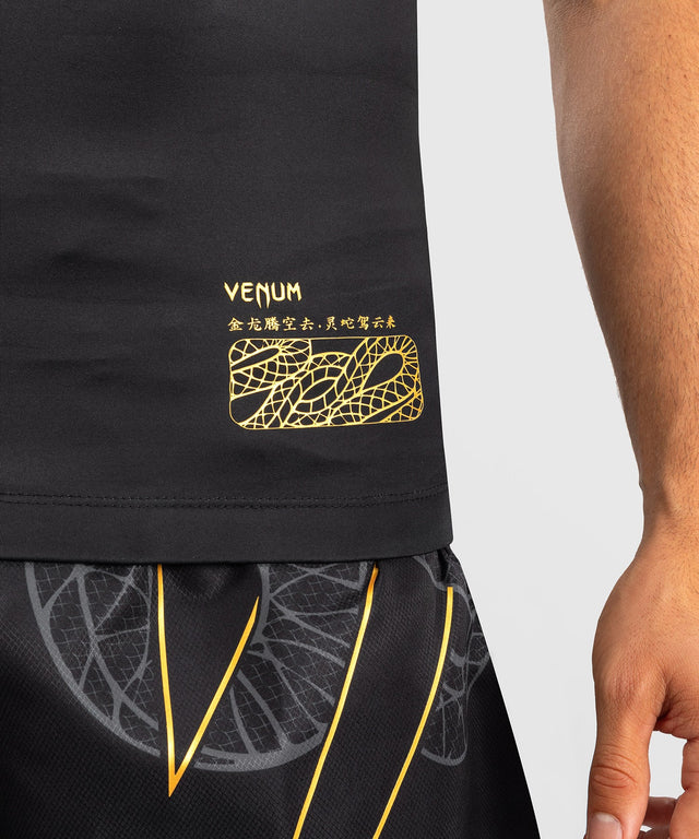Venum Ärmelloser Rashguard Serpenti - Schwarz