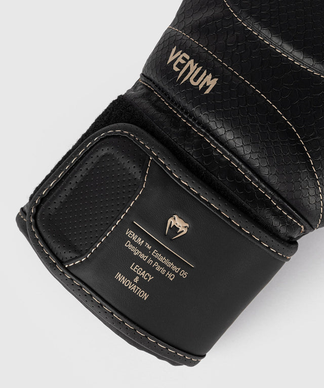 Venum Boxhandschuhe Impact Evo Scales – Schwarz