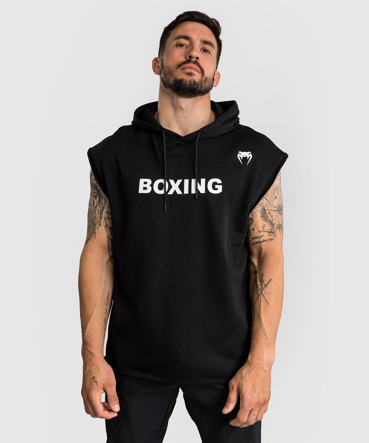 Venum Hoodie Ärmellos VT Boxing – Schwarz/Weiss
