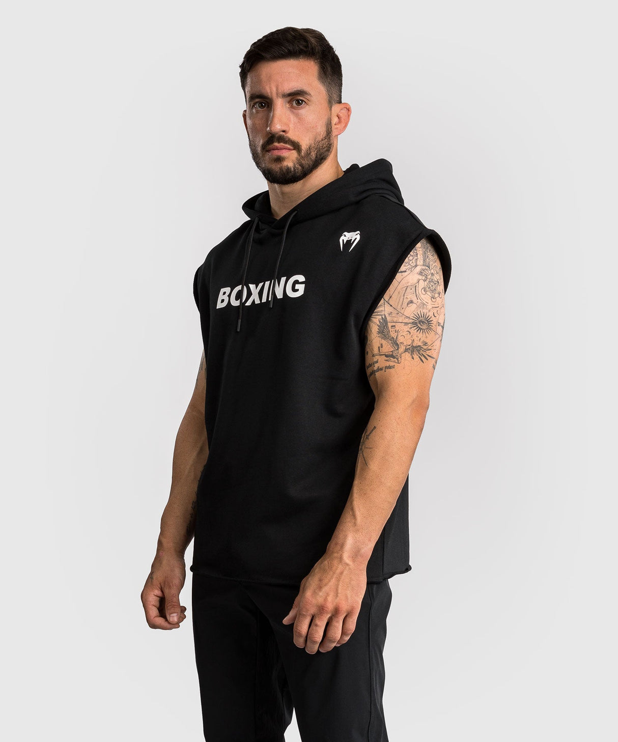 Venum Hoodie Ärmellos VT Boxing – Schwarz/Weiss