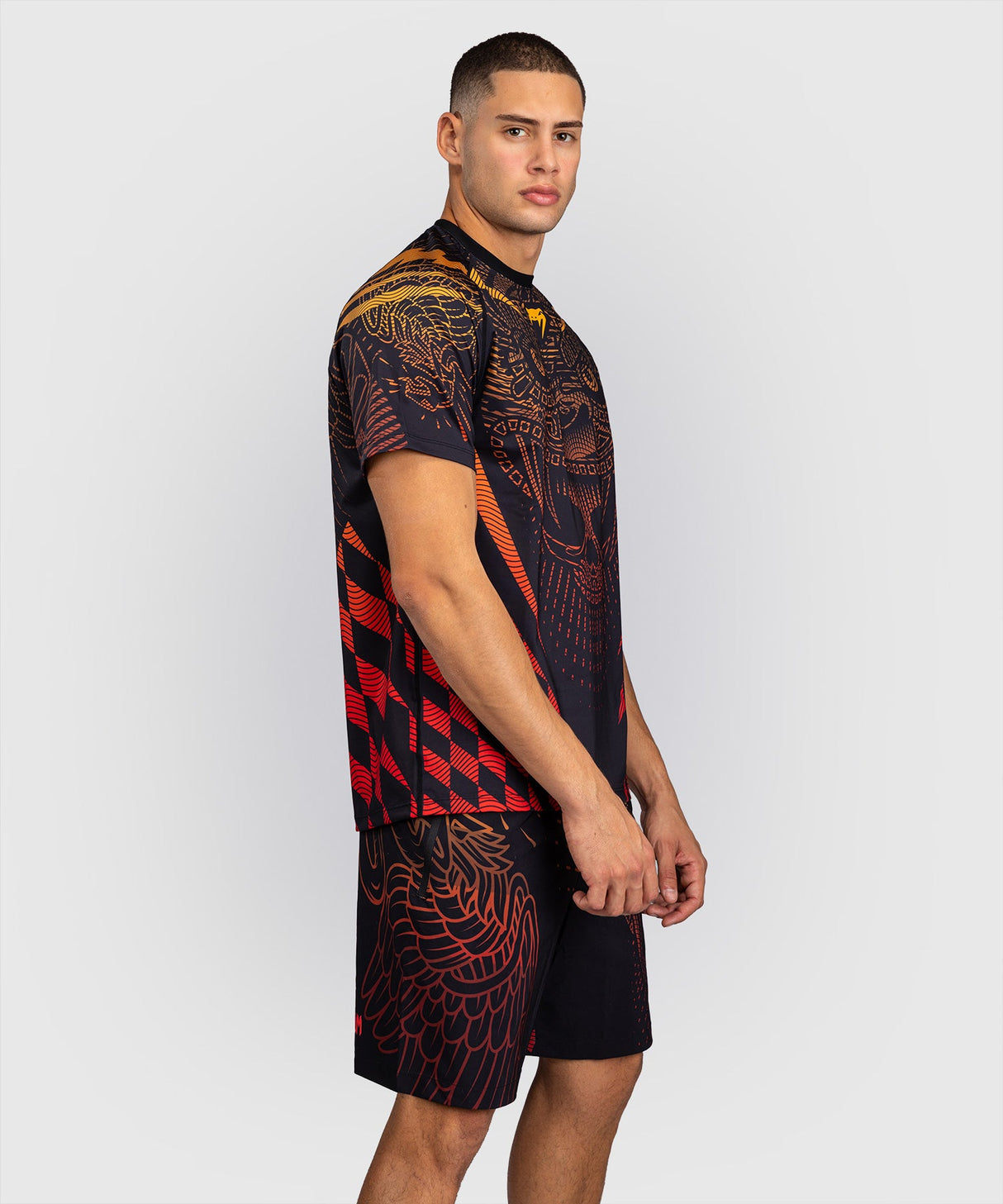 Venum Dry-Tech T-Shirt Quetzal Fury – Schwarz/Rot