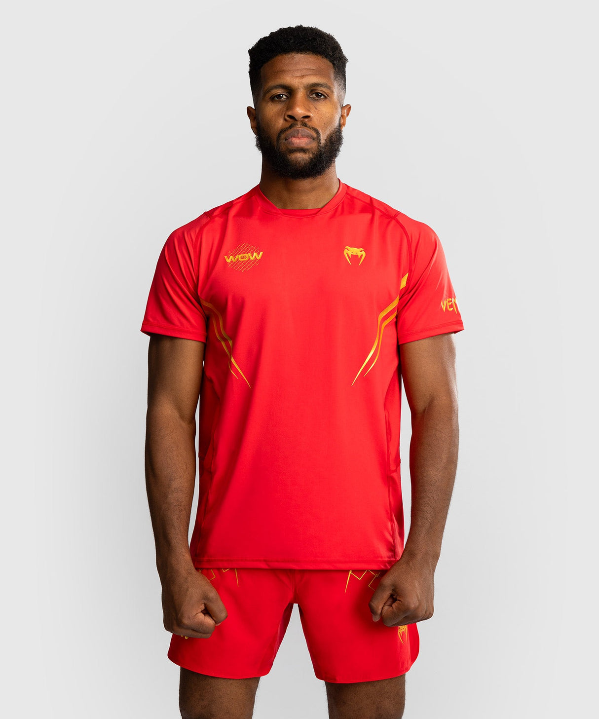 Venum x WOW FC Dry-Tech T-Shirt - Rot