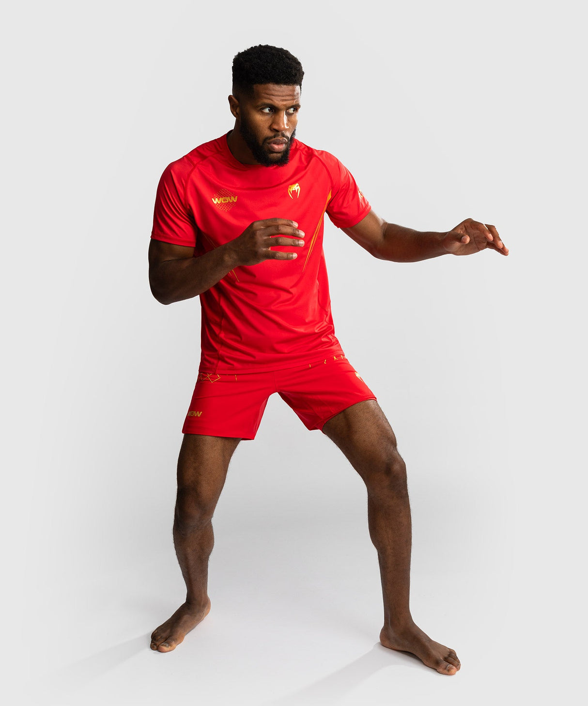 Venum x WOW FC Dry-Tech T-Shirt - Rot