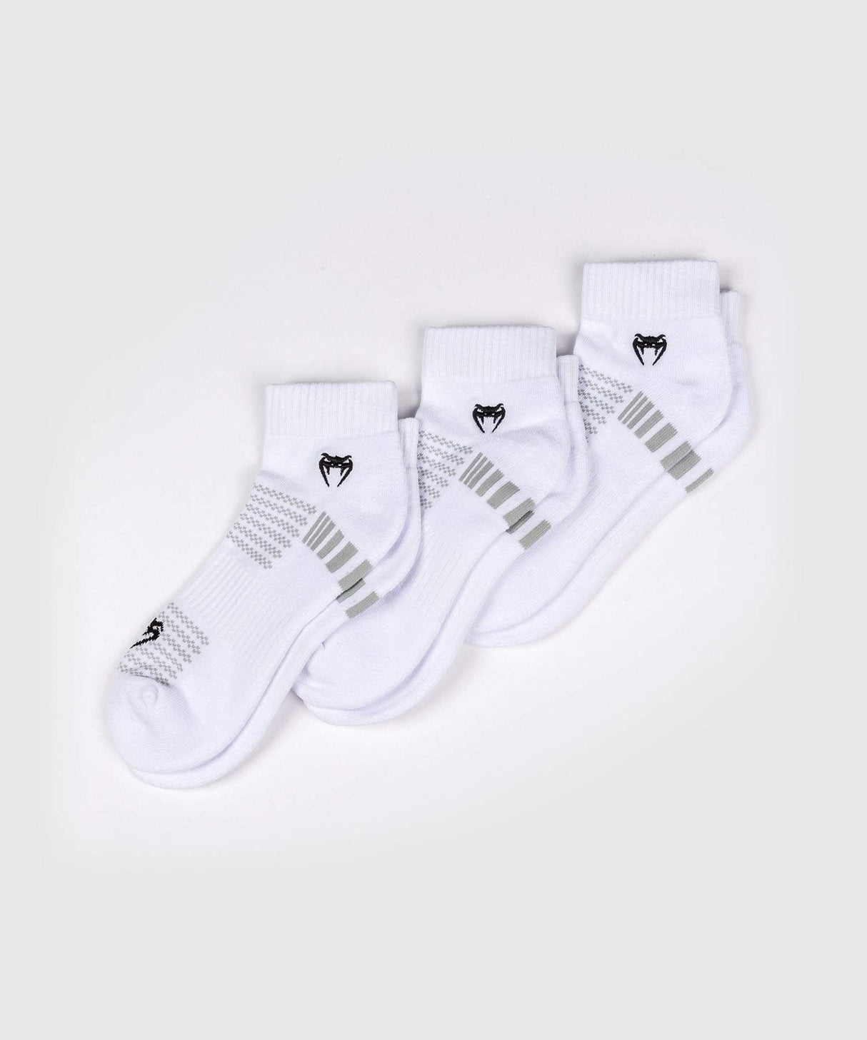 Venum Vector Knöchelsocken – Weiss – 3er-Pack