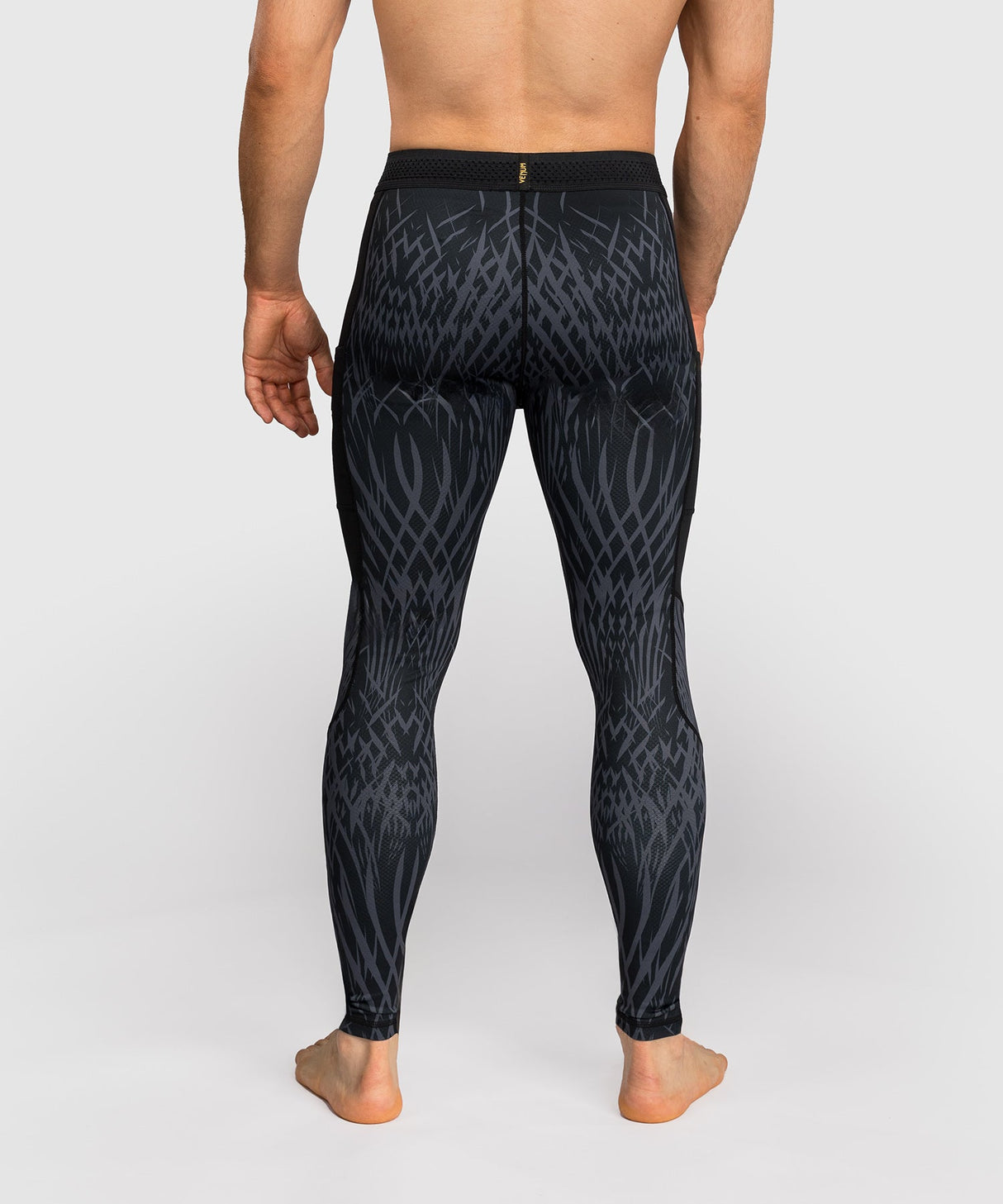 Venum x Chimaev Spats – Schwarz/Grau