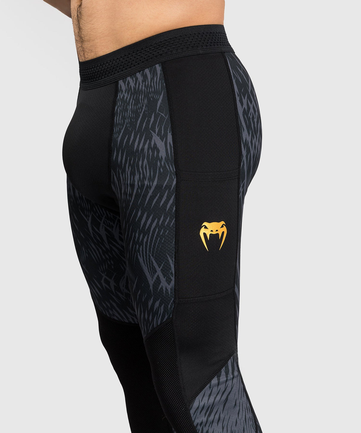 Venum x Chimaev Spats – Schwarz/Grau