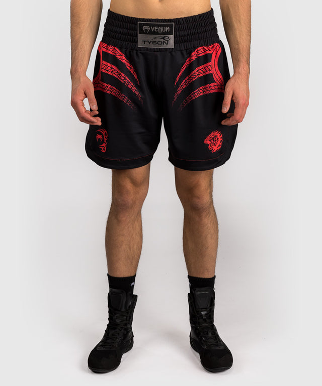 Venum x Mike Tyson Boxhosen Tiger – Schwarz/Rot