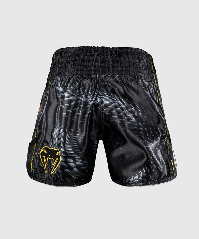 Venum Muay Thai Shorts Matupa - Schwarz/Grau/Gold