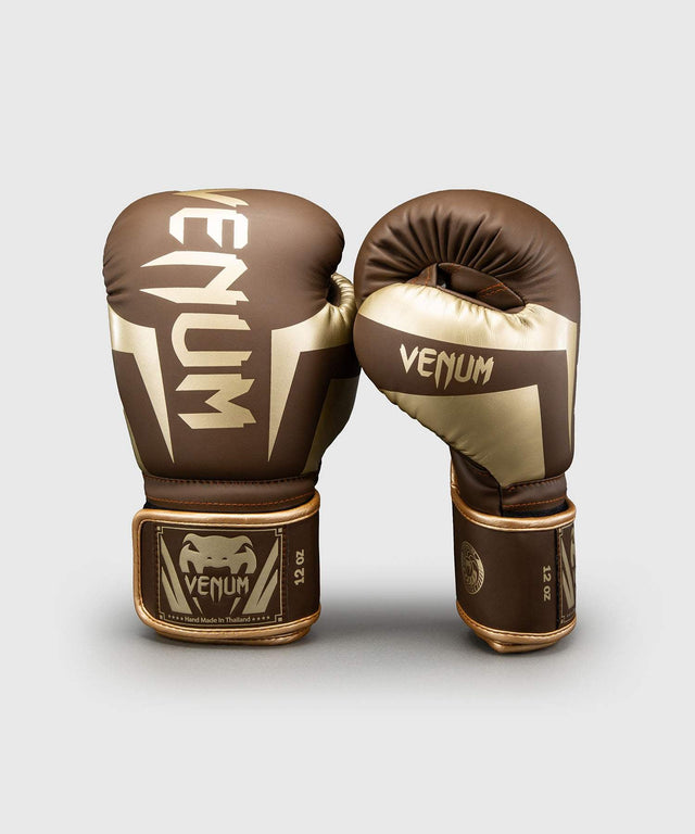 Venum Boxhandschuhe Elite – Dunkelbraun