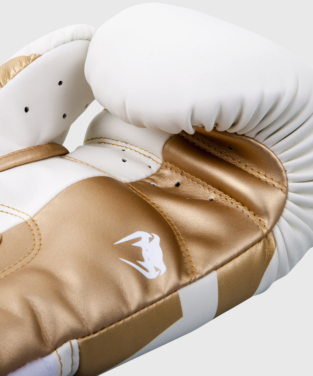 Venum Boxhandschuhe Elite - Weiss/Gold