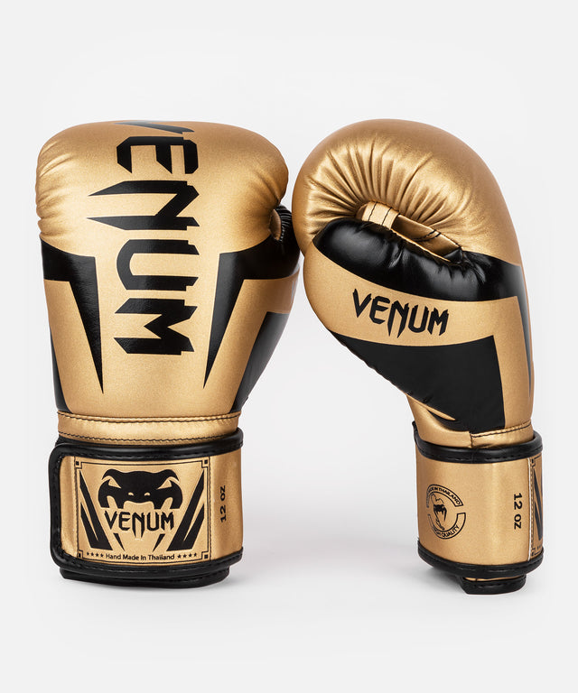 Venum Boxhandschuhe Elite - Gold/Schwarz