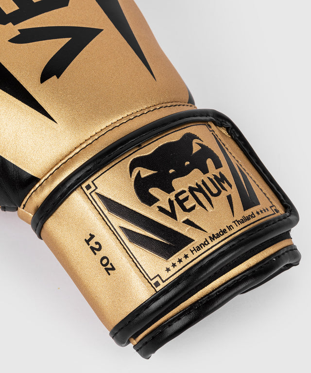 Venum Boxhandschuhe Elite - Gold/Schwarz