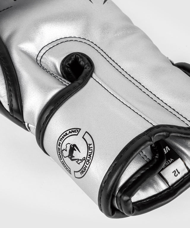 Venum Boxhandschuhe Elite - Silber/Schwarz
