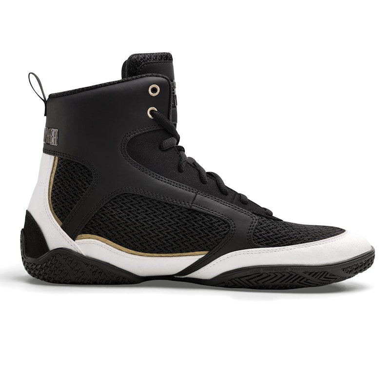 Hayabusa x Mayweather Boxschuhe Champ - Schwarz/Weiss