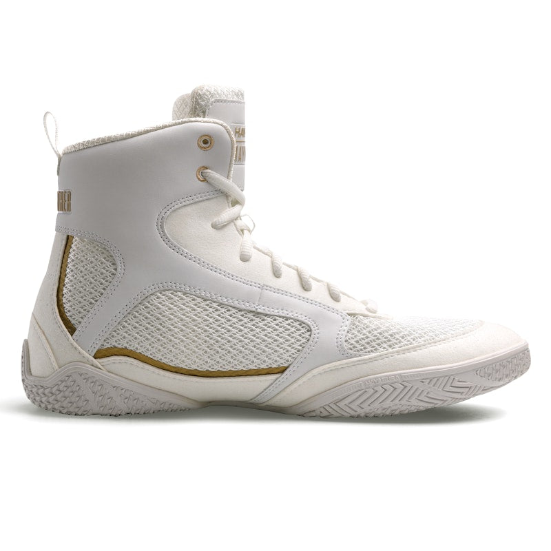 Hayabusa x Mayweather Boksschoenen Champ - Wit/Goud