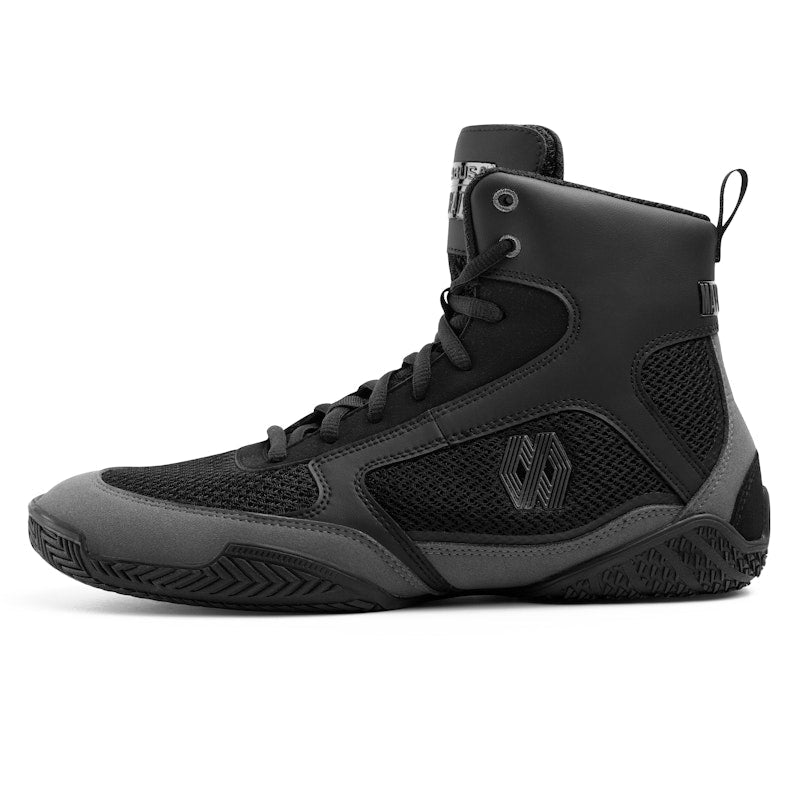 Hayabusa x Mayweather Boxschuhe Champ - Schwarz/Grau