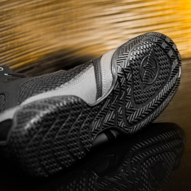 Hayabusa x Mayweather Boxschuhe Champ - Schwarz/Grau