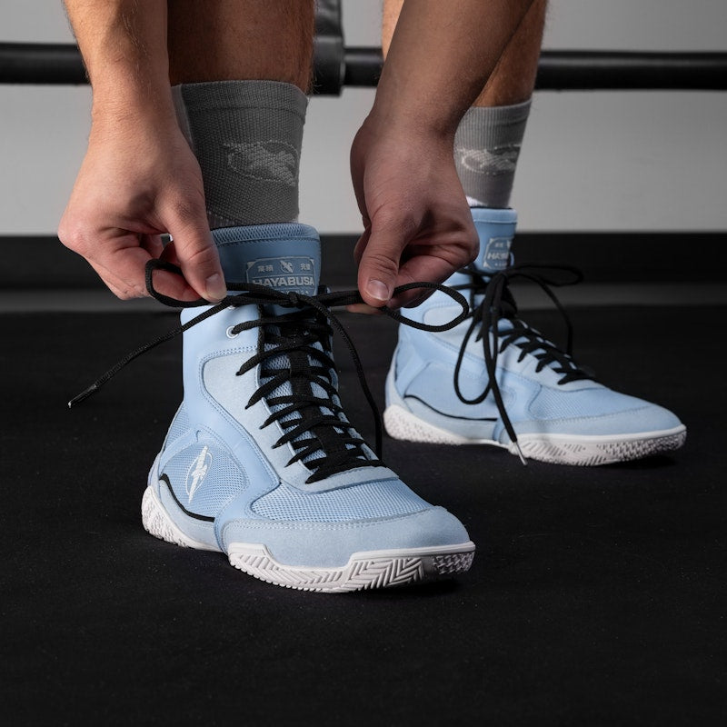 Hayabusa Boxschuhe Pro - Pastellblau