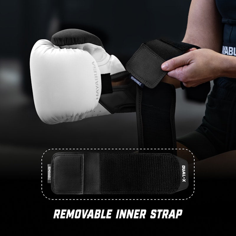 Hayabusa Boxhandschuhe T360 – Weiss/Schwarz