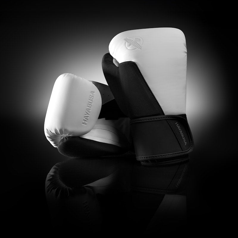 Hayabusa Boxhandschuhe T360 – Weiss/Schwarz