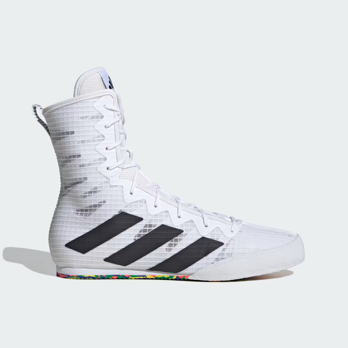 Adidas Boxschuhe Box Hog 4 – Weiss/Schwarz