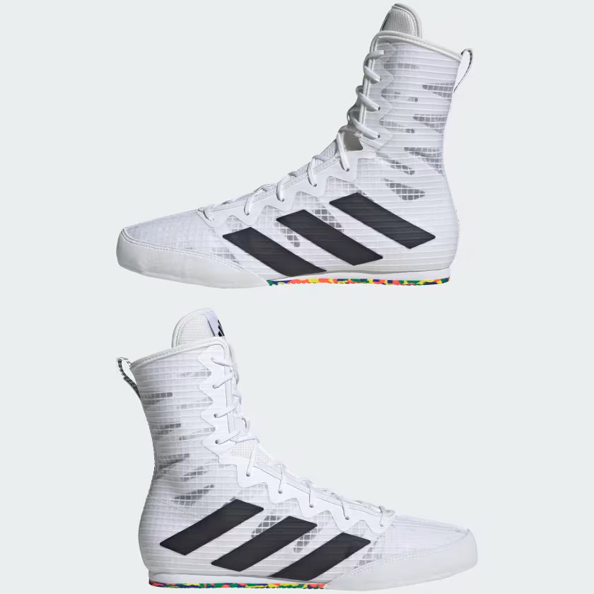 Adidas Boxschuhe Box Hog 4 – Weiss/Schwarz
