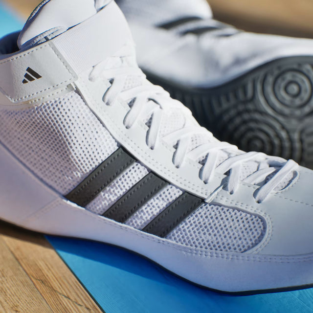 Adidas Wrestling-Schuhe Havoc – Weiss/Schwarz