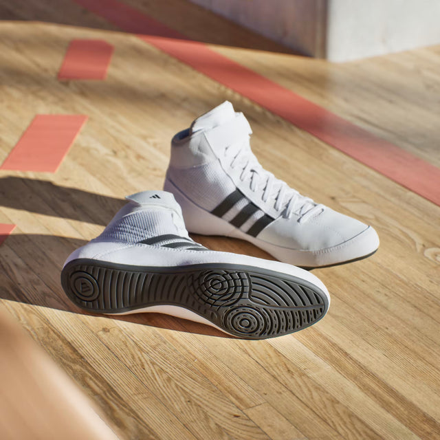 Adidas Wrestling-Schuhe Havoc – Weiss/Schwarz