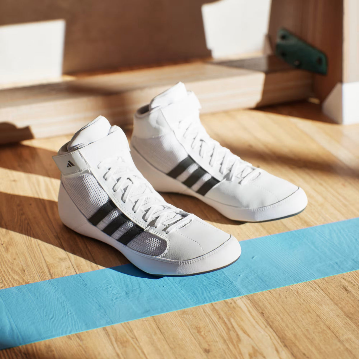 Adidas Wrestling-Schuhe Havoc – Weiss/Schwarz