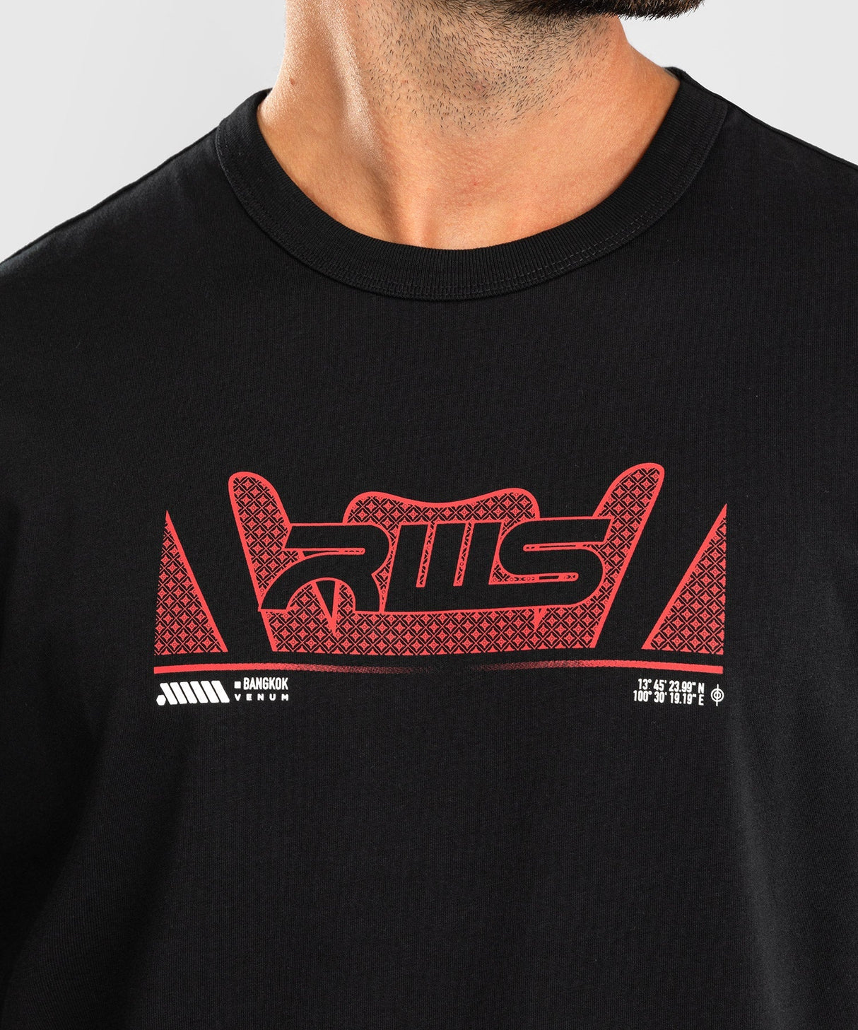 Venum x RWS 2.0 T-Shirt – Schwarz/Rot