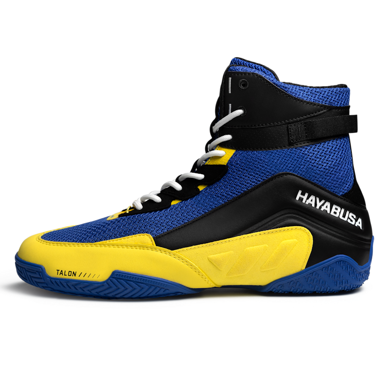 Hayabusa Boxschuhe Talon - Blau/Gelb